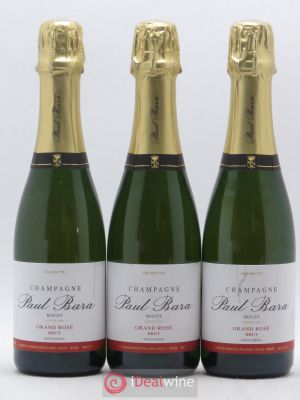 Champagne Paul Bara Grand Cru Brut (sans prix de réserve)  - Lot de 3 Demi-bouteilles
