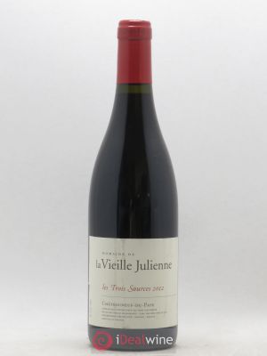 Châteauneuf-du-Pape Vieille Julienne (Domaine de la) Les Trois Sources Jean-Paul Daumen  2012 - Lot of 1 Bottle