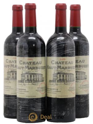 Château Haut Marbuzet 2000 - Lot de 4 Bottles