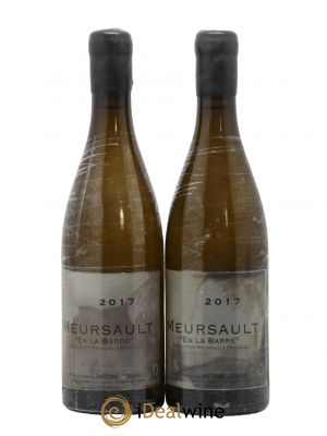 Meursault En la Barre François et Antoine Jobard (Domaine)  2017 - Lot of 2 Bottles