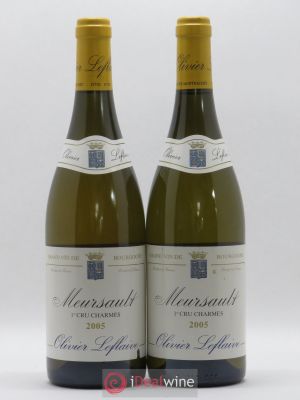 Meursault 1er Cru Charmes Olivier Leflaive  2005 - Lot of 2 Bottles