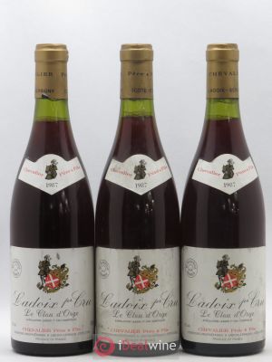 Ladoix 1er Cru Le Clou d'Orge Chevalier Père et Fils 1987 - Lot of 3 Bottles