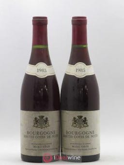Hautes-Côtes de Nuits Michel Gros 1985 - Lot of 2 Bottles