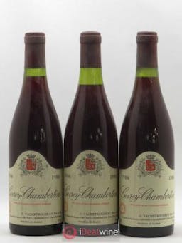 Gevrey-Chambertin Vachet Rousseau 1986 - Lot of 3 Bottles
