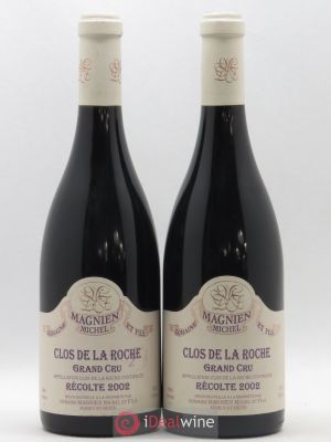 Clos de la Roche Grand Cru Michel Magnien  2002 - Lot de 2 Bouteilles
