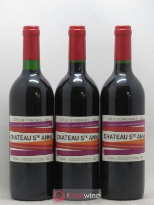 Côtes de Provence Château Saint Anne 2004 - Lot of 3 Bottles