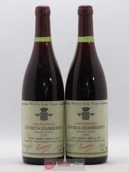 Gevrey-Chambertin Jean et Jean-Louis Trapet  1978 - Lot of 2 Bottles