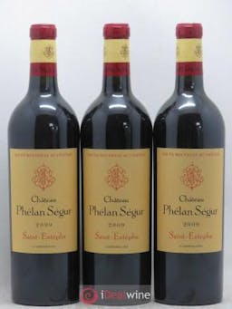 Château Phélan Ségur  2009 - Lot of 3 Bottles