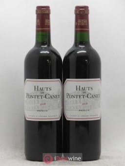 Les Hauts de Pontet-Canet Second Vin  2008 - Lot de 2 Bouteilles