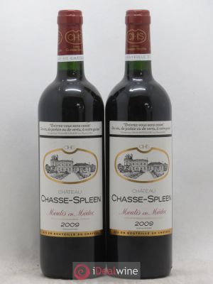 Château Chasse Spleen  2009 - Lot of 2 Bottles