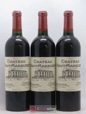 Château Haut Marbuzet  2010 - Lot of 3 Bottles