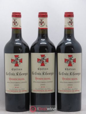 Château la Croix Saint-Georges  2005 - Lot of 3 Bottles