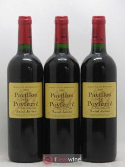 Pavillon de Poyferré Second vin  2005 - Lot of 3 Bottles