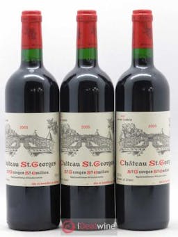 Château Saint-Georges  2005 - Lot of 3 Bottles