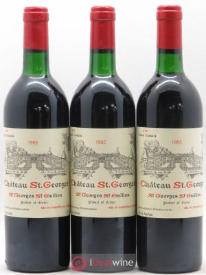 Château Saint-Georges  1985 - Lot of 3 Bottles