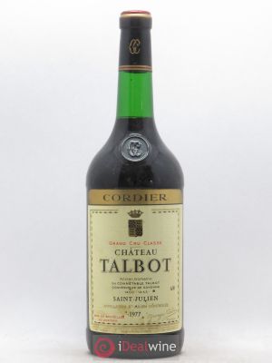 Château Talbot 4ème Grand Cru Classé  1977 - Lot of 1 Magnum