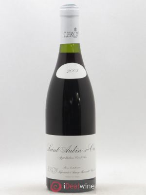 Saint-Aubin 1er Cru Leroy SA 2003 - Lot of 1 Bottle