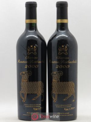 Château Mouton Rothschild 1er Grand Cru Classé  2000 - Lot of 2 Bottles
