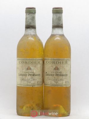 Château Lafaurie-Peyraguey 1er Grand Cru Classé  1980 - Lot of 2 Bottles