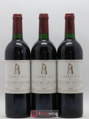Château Latour 1er Grand Cru Classé  1995 - Lot of 3 Bottles