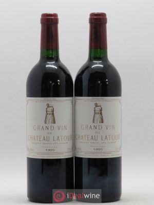 Château Latour 1er Grand Cru Classé  1995 - Lot de 2 Bouteilles