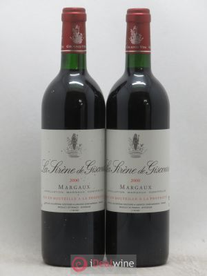 La Sirène de Giscours  2000 - Lot of 2 Bottles