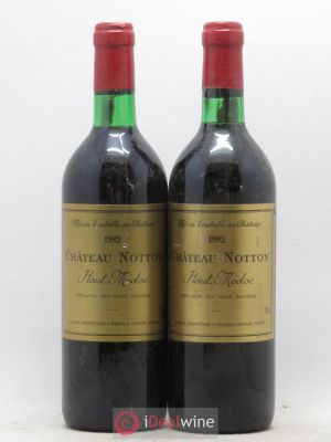 Haut Médoc Château Notton 1982 - Lot of 2 Bottles