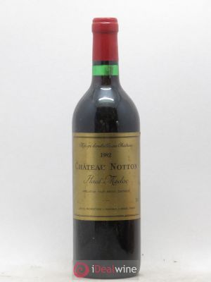 Haut Médoc Château Notton 1982 - Lot of 1 Bottle
