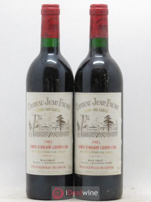 Château Jean Faure Grand Cru Classé  1985 - Lot of 2 Bottles