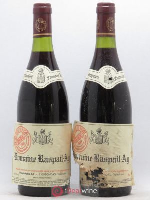 Gigondas Raspail Ay  1988 - Lot of 2 Bottles