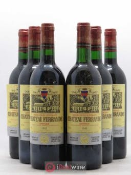 Château Ferrande  1995 - Lot of 6 Bottles