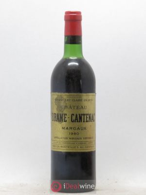 Château Brane Cantenac 2ème Grand Cru Classé  1980 - Lot of 1 Bottle