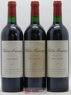 Château Maucamps Cru Bourgeois  1997 - Lot of 3 Bottles