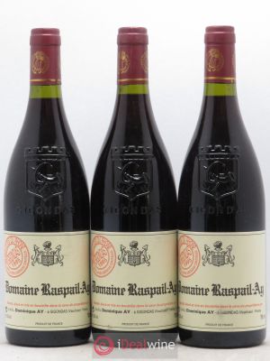 Gigondas Raspail Ay  1995 - Lot of 3 Bottles