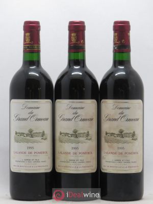 Lalande-de-Pomerol Domaine du Grand Ormeau 1995 - Lot of 3 Bottles