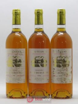 Château Haut-Bergeron  1996 - Lot of 3 Bottles