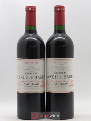 Château Lynch Bages 5ème Grand Cru Classé  2005 - Lot de 2 Bouteilles