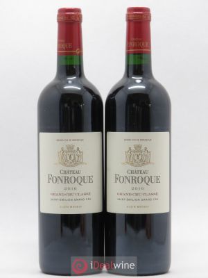 Château Fonroque Grand Cru Classé  2016 - Lot of 2 Bottles
