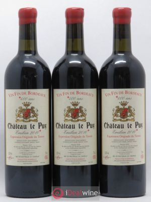 Le Puy - Cuvée Emilien  2010 - Lot of 3 Bottles