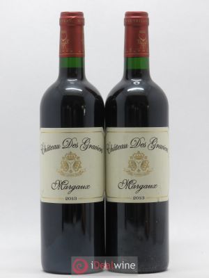 - Margaux Château des Graviers 2013 - Lot of 2 Bottles
