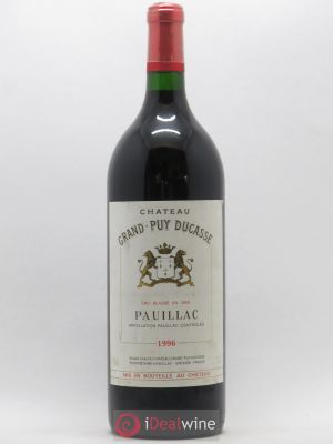 Château Grand Puy Ducasse 5ème Grand Cru Classé  1996 - Lot de 1 Magnum