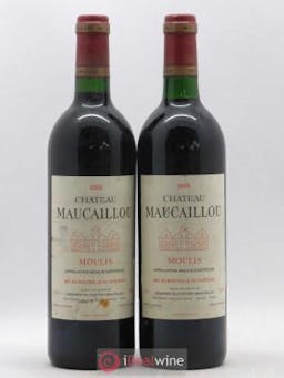 Château Maucaillou  1995 - Lot de 2 Bouteilles