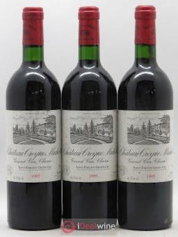 Château Croque Michotte  1995 - Lot of 3 Bottles