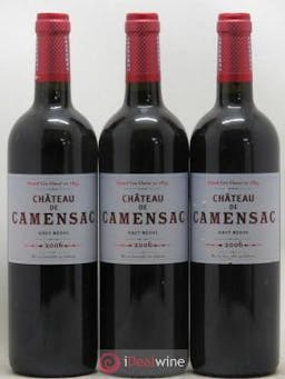 Château Camensac 5ème Grand Cru Classé  2006 - Lot of 3 Bottles