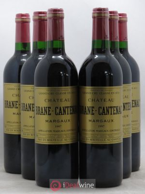Château Brane Cantenac 2ème Grand Cru Classé  1997 - Lot de 6 Bouteilles