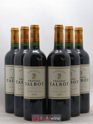 Château Talbot 4ème Grand Cru Classé  2006 - Lot of 6 Bottles