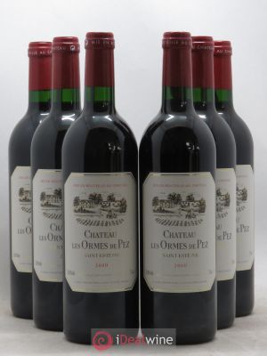 Château les Ormes de Pez  2000 - Lot of 6 Bottles
