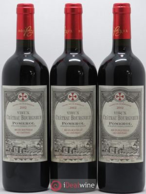 Vieux Château Bourgneuf  2002 - Lot of 3 Bottles