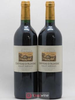 Château d'Agassac Cru Bourgeois  2000 - Lot of 2 Bottles