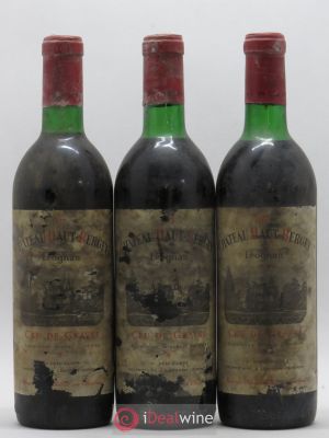 Château Haut-Bergey (no reserve) 1972 - Lot of 3 Bottles